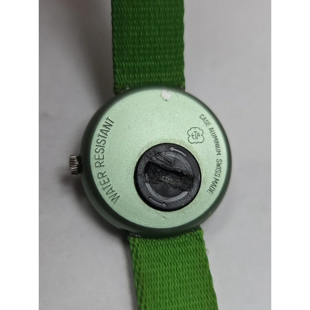 Vintage 1992 Flik Flak by Swatch WWF Panda Swiss Kids Watch Rare New Battery